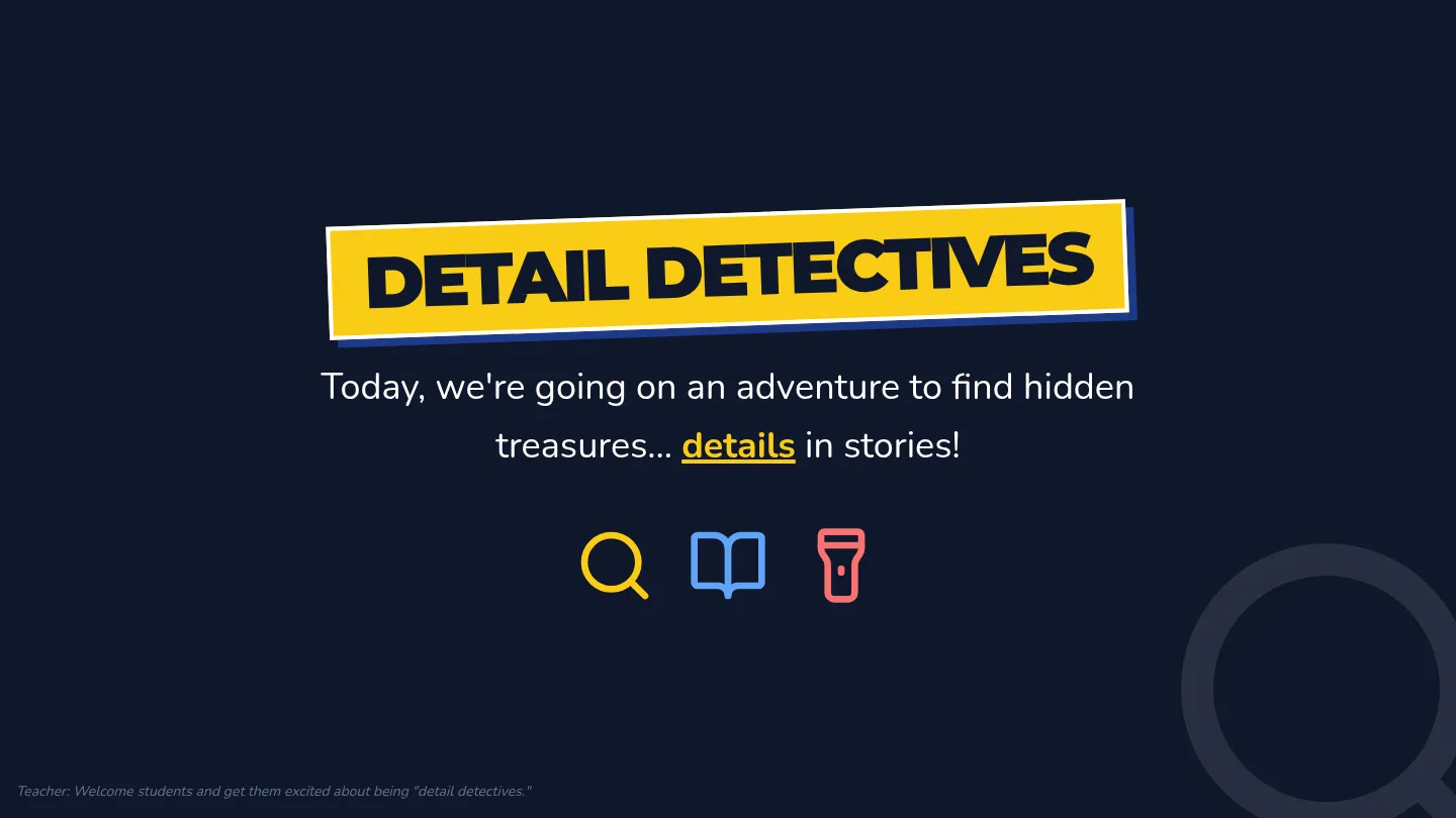 Detail Detectives Slides