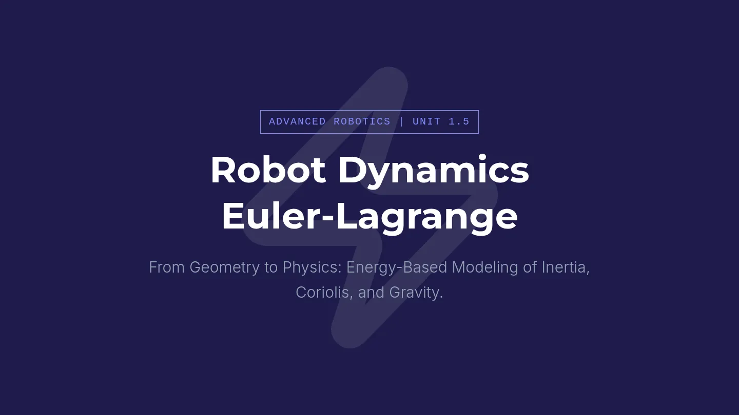 Robot Dynamics Slides