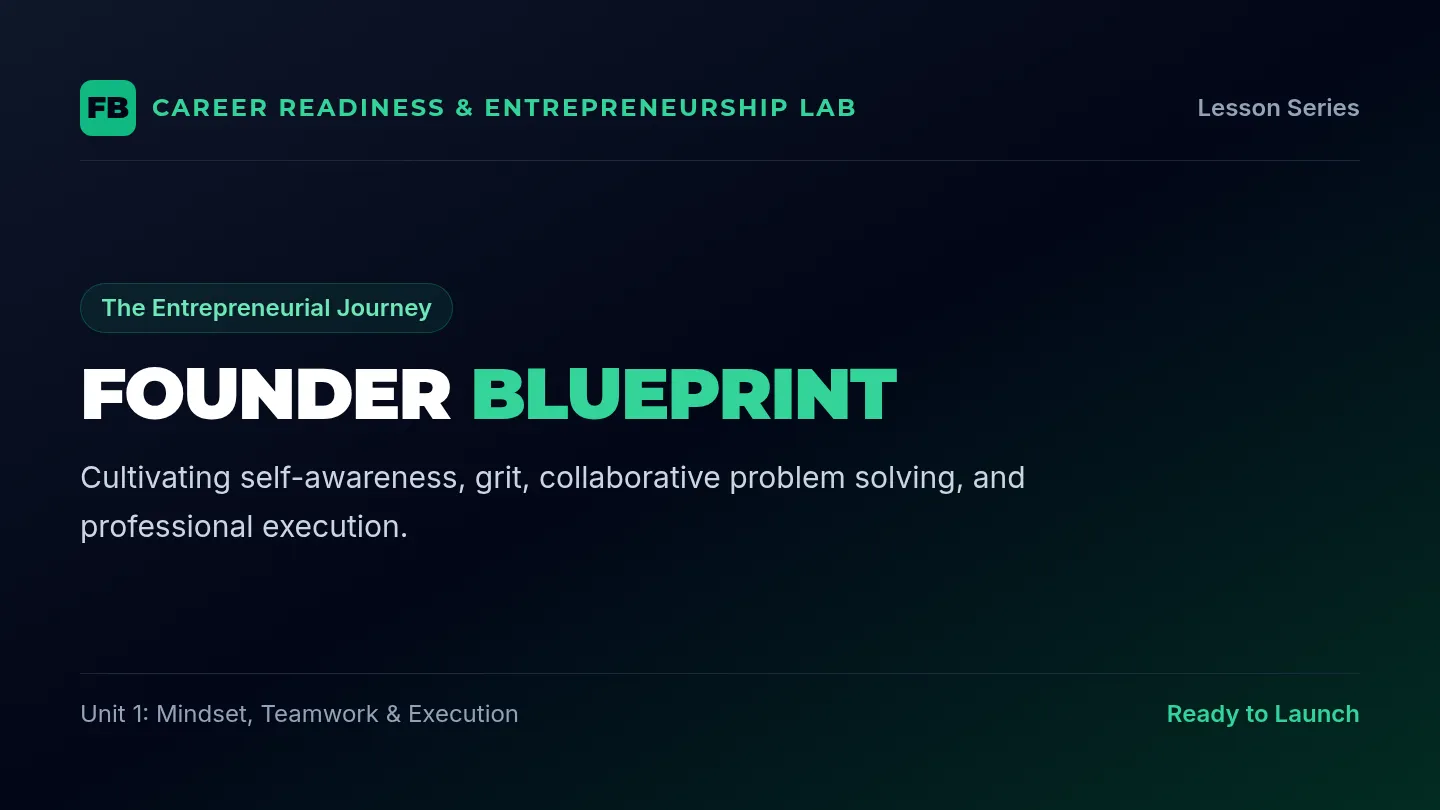 Founder Blueprint Slides