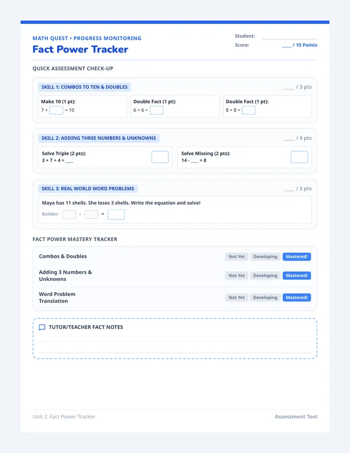 Fact Power Tracker