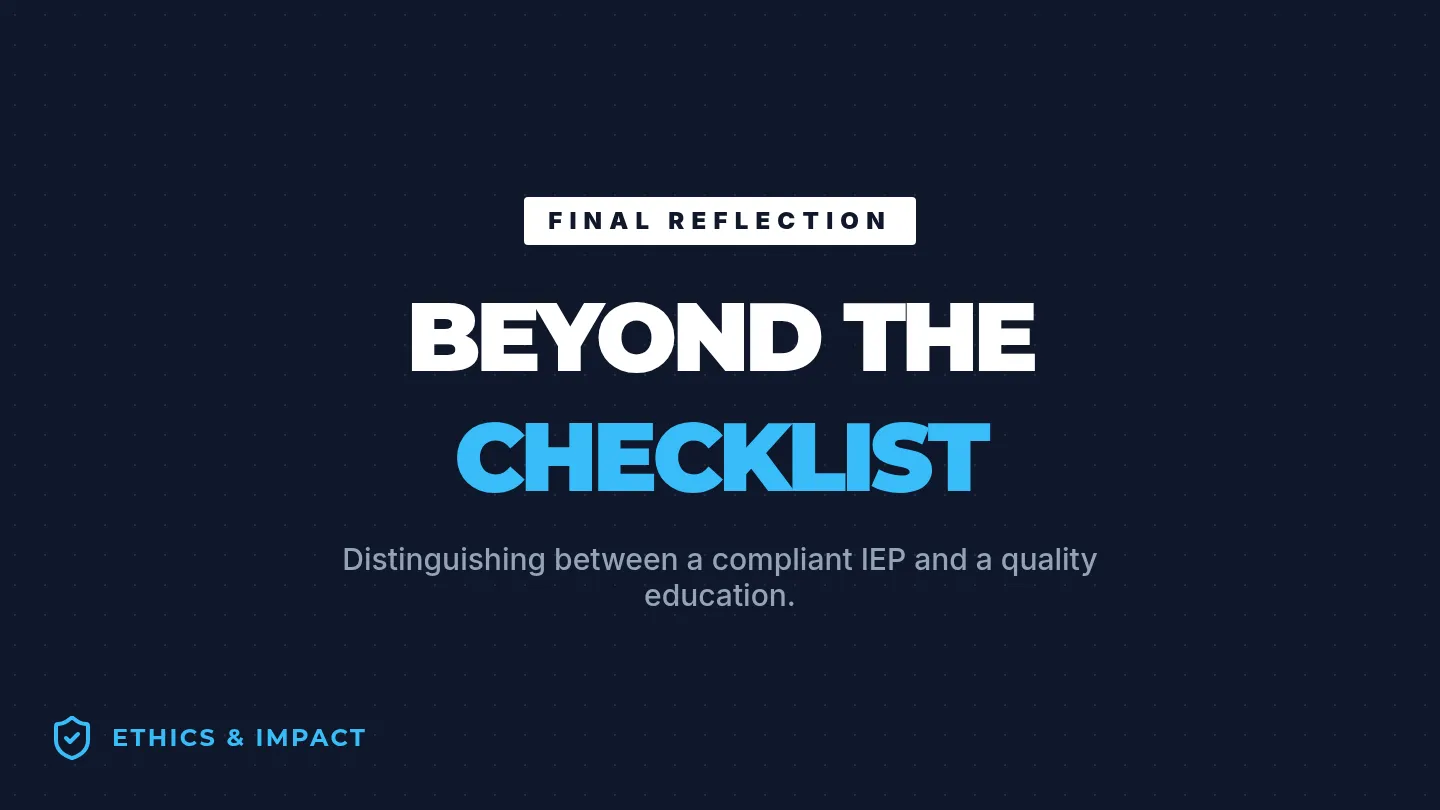 Beyond the Checklist Slides
