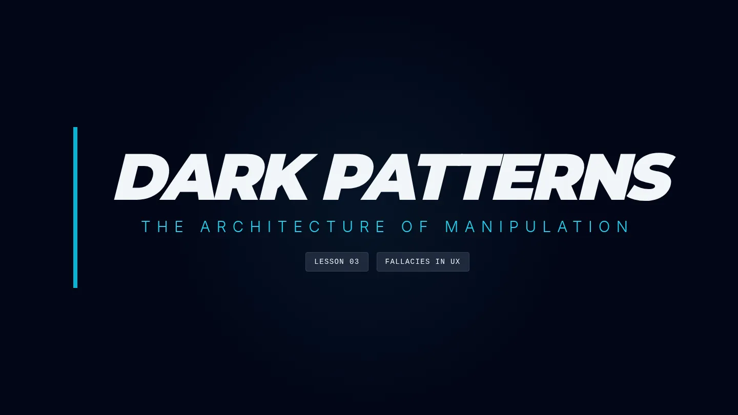 Dark Patterns Slides