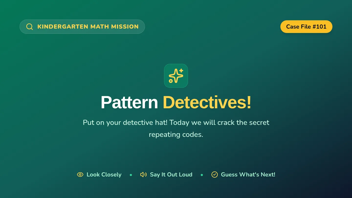 Pattern Hunt Slides