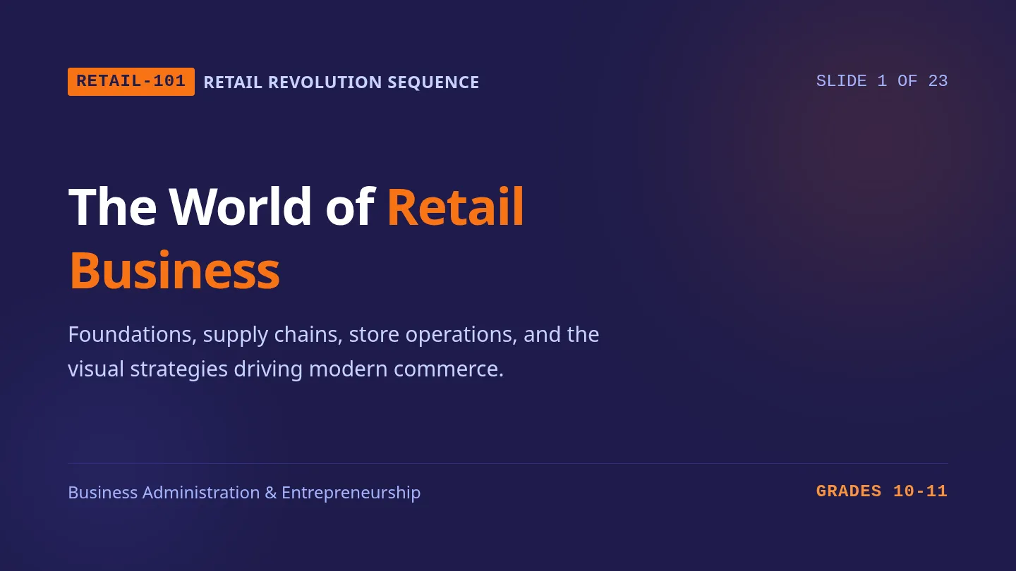 Retail Foundations Slides