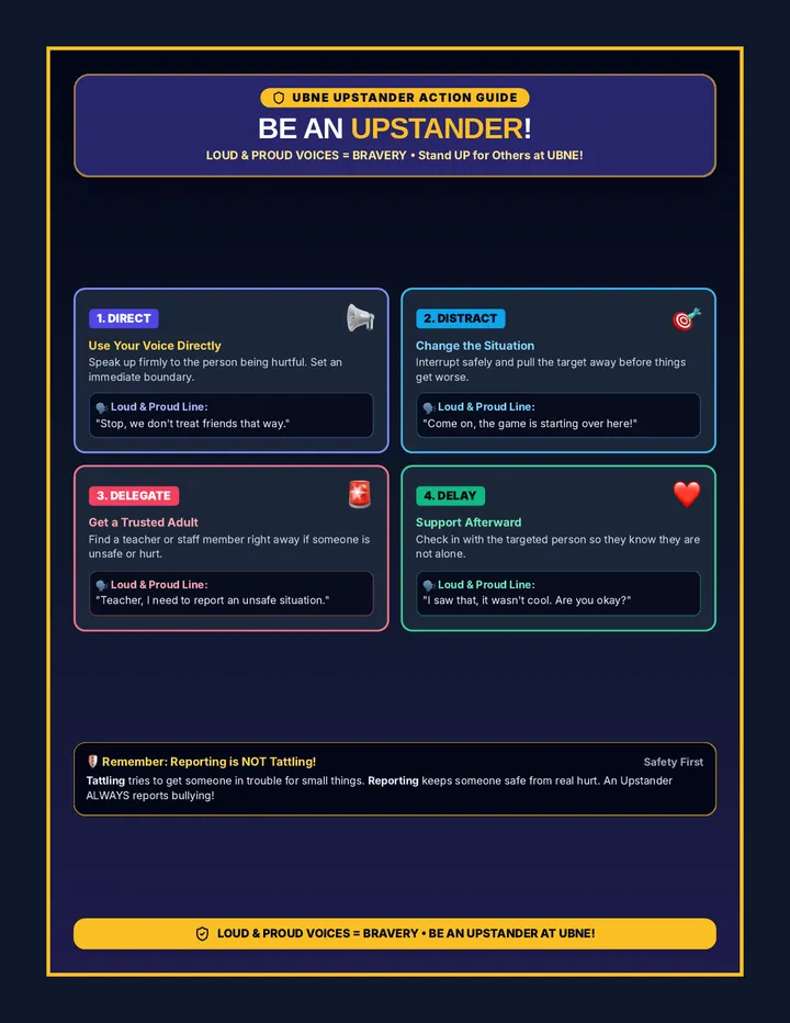 Upstander Power Poster