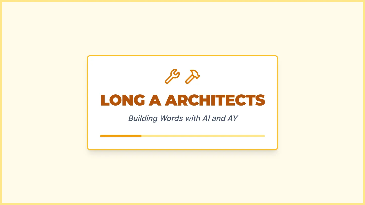 Long A Architect Slides