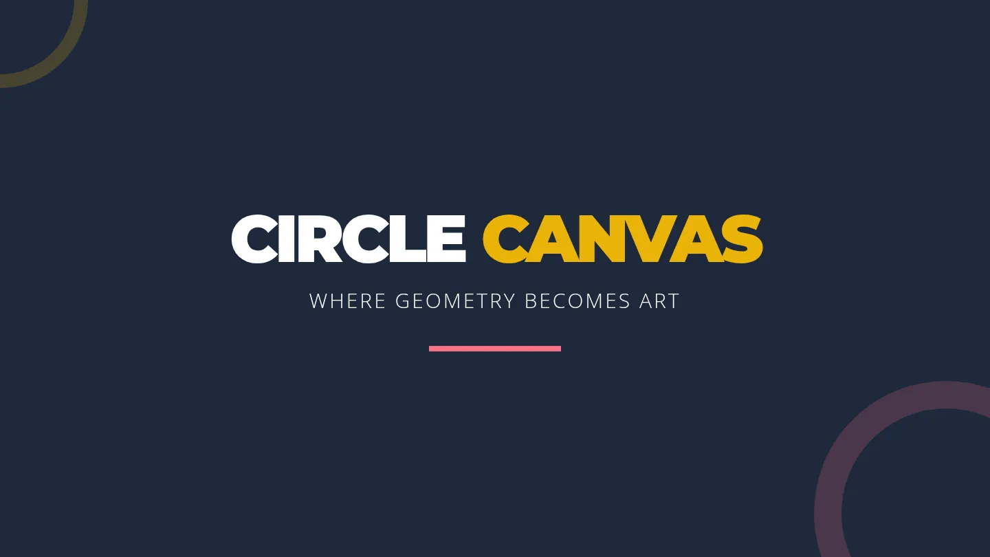 Circle Canvas Slides