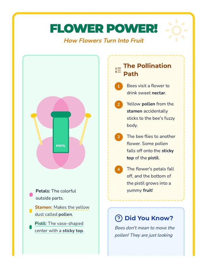 Flower Power Anchor Chart