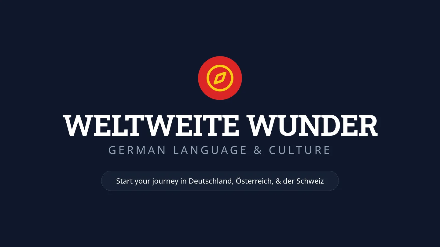 Weltweite Wunder Visual Presentation