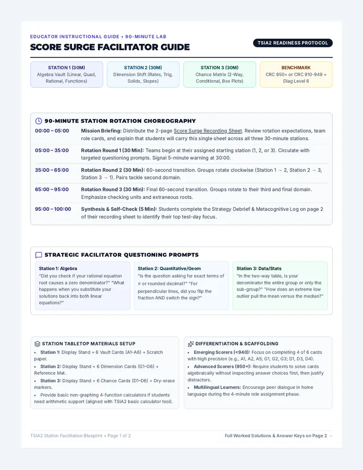 Score Surge Facilitator Guide