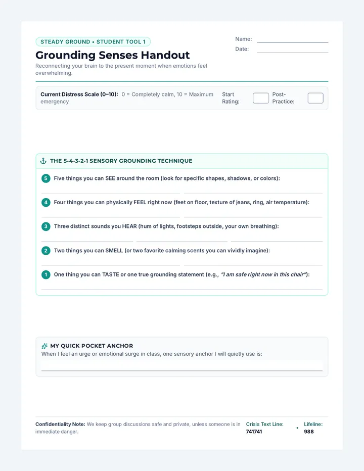 Grounding Senses Handout