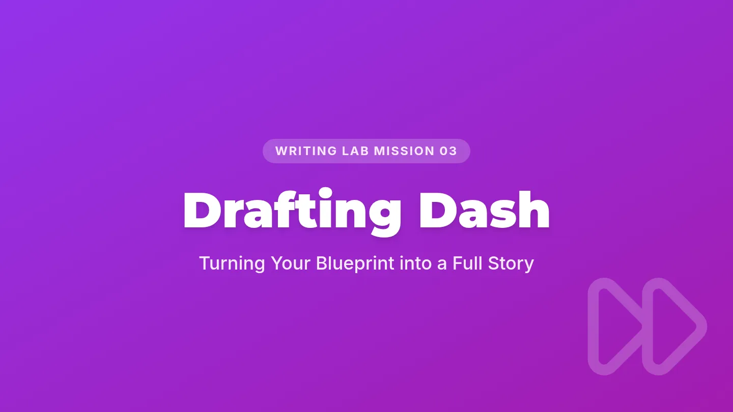 Drafting Dash Slides