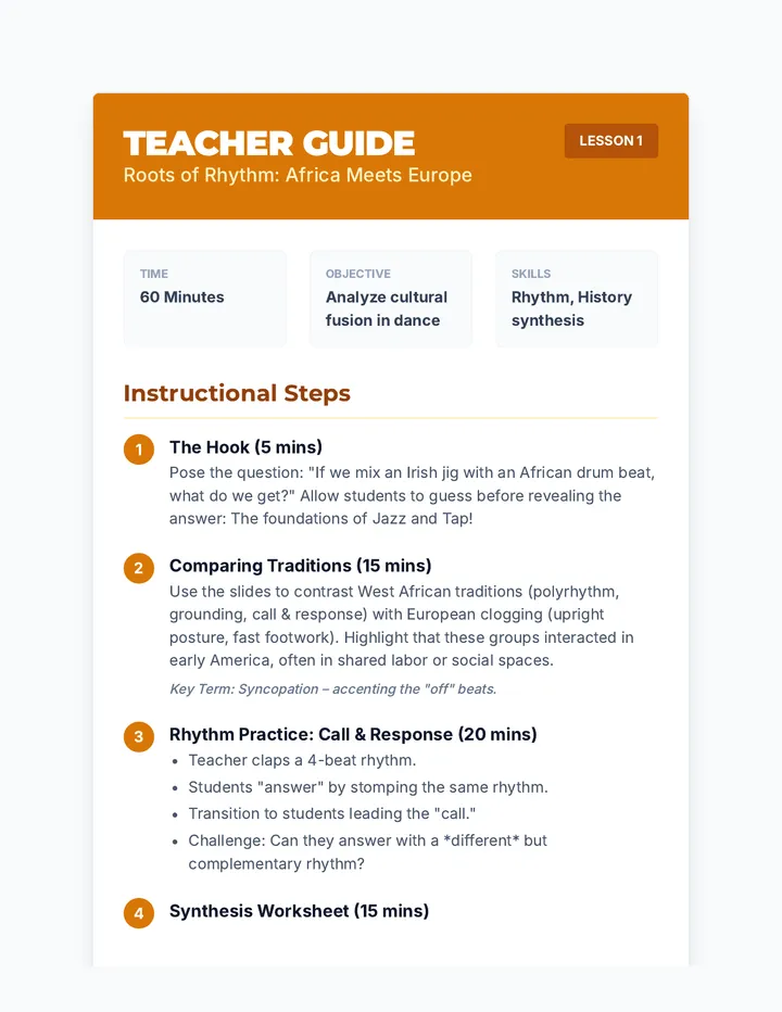 Roots Rhythm Teacher Guide