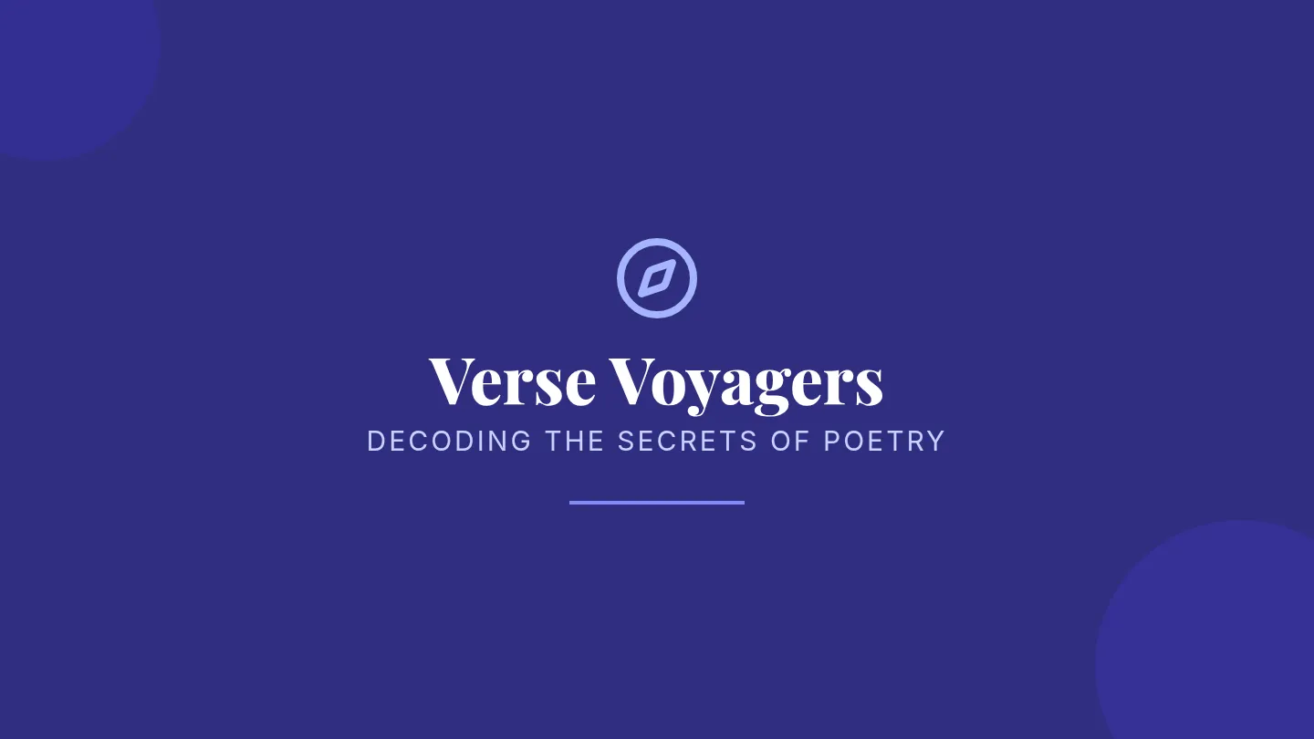 Verse Voyagers Presentation Slides