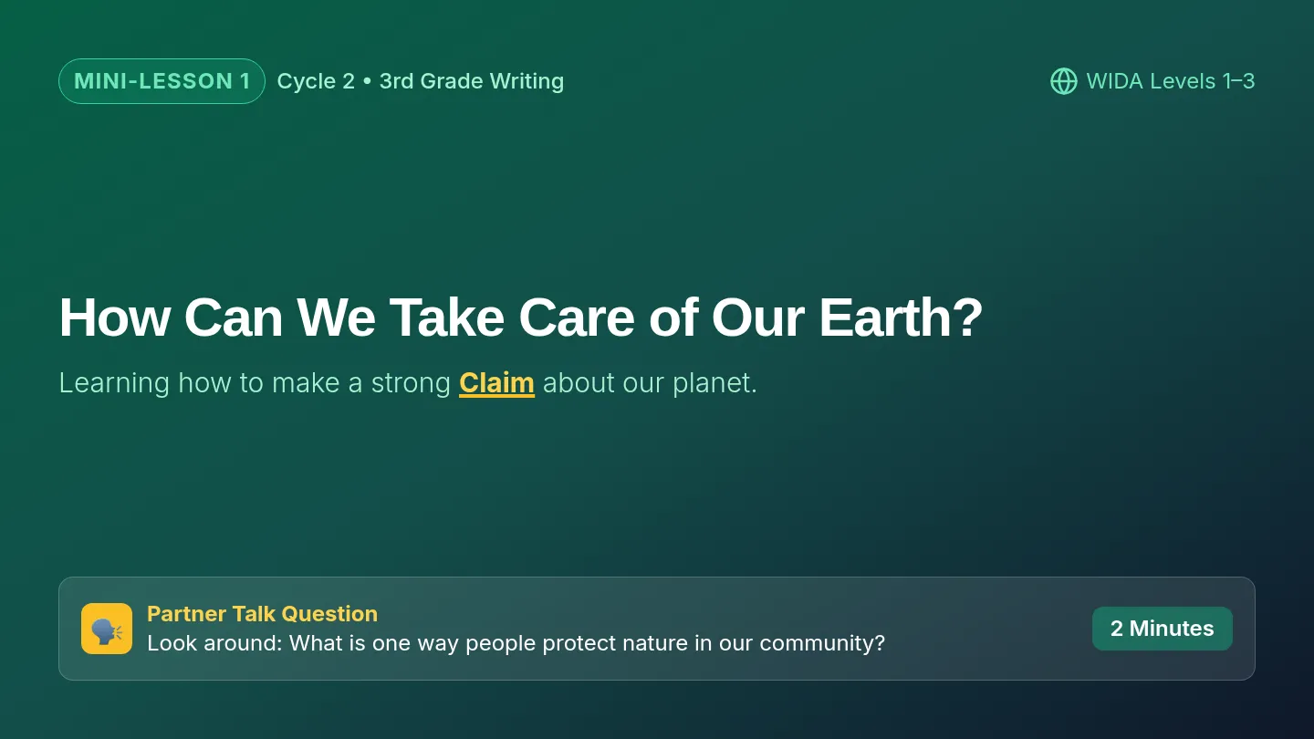 Claim Launch Slides