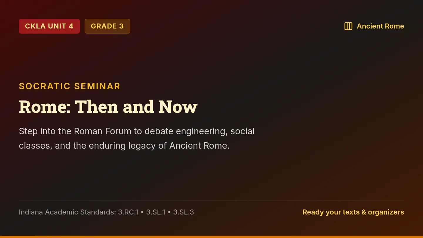 Roman Forum Seminar Slides