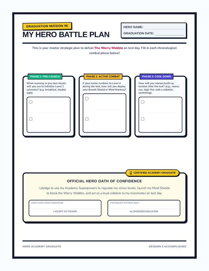 Hero Battle Plan