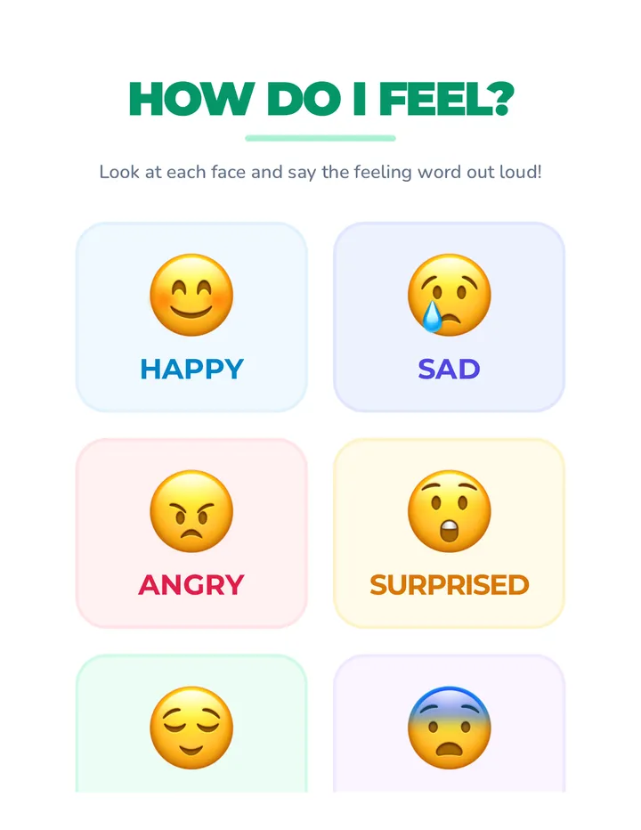 Feelings Poster