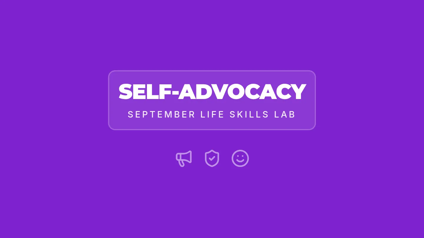 Self Advocacy Slides September