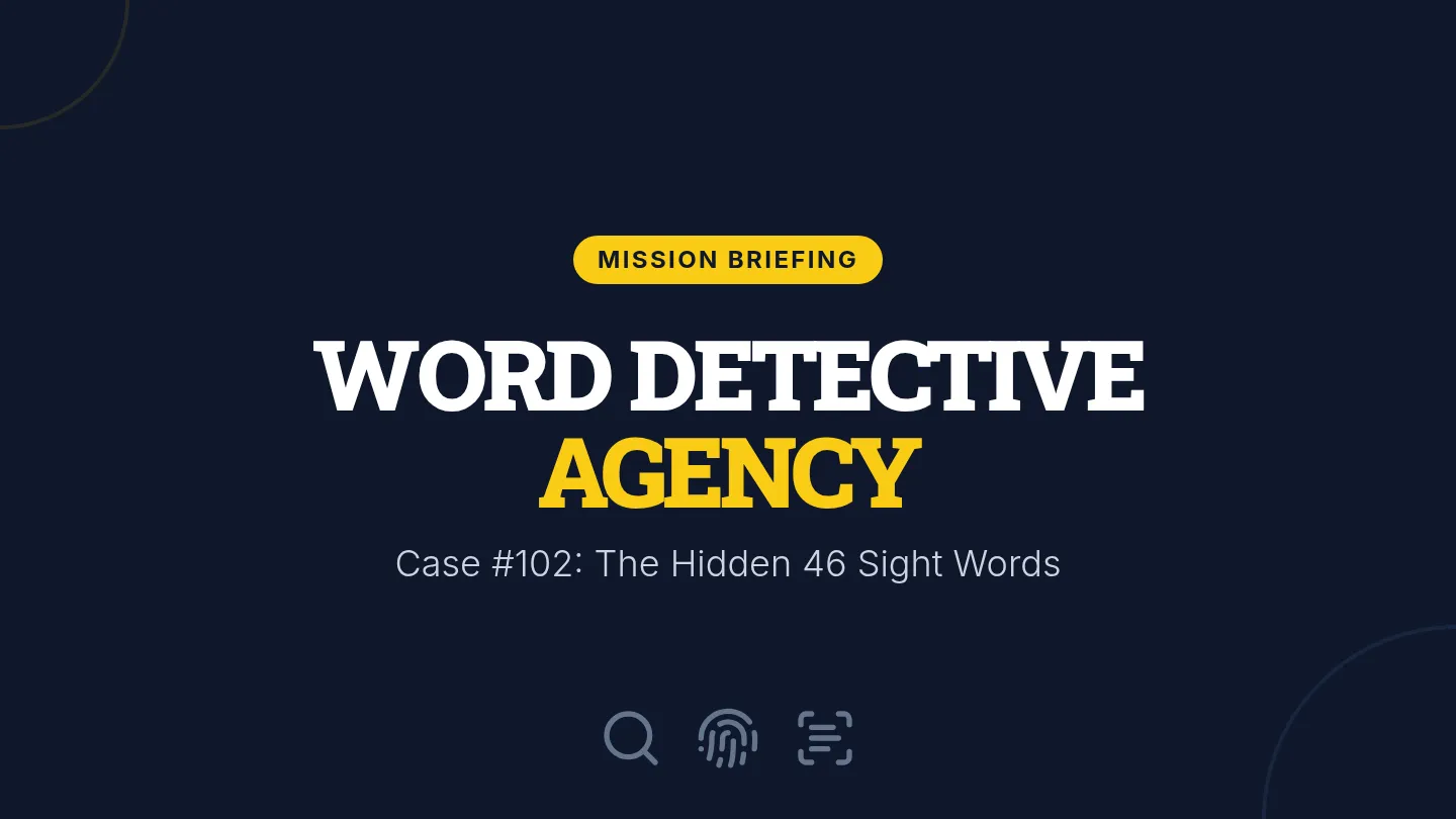 Word Detective Slides