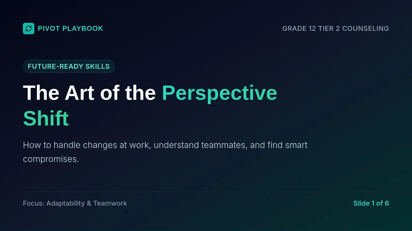 Pivot Playbook Slides