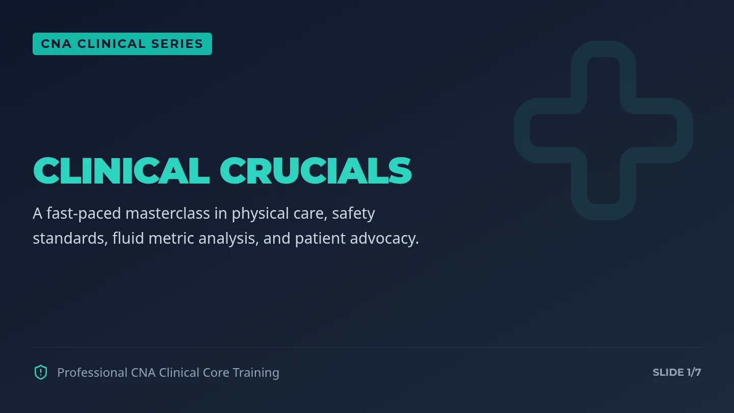 Clinical Crucials Slides