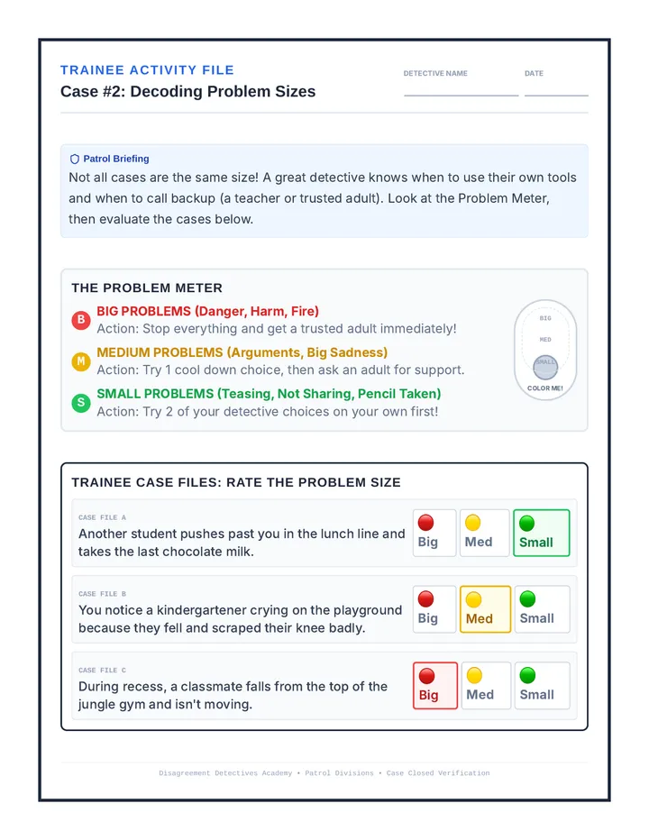 Problem Size Workbook