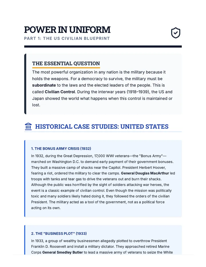 Command and Control Reading