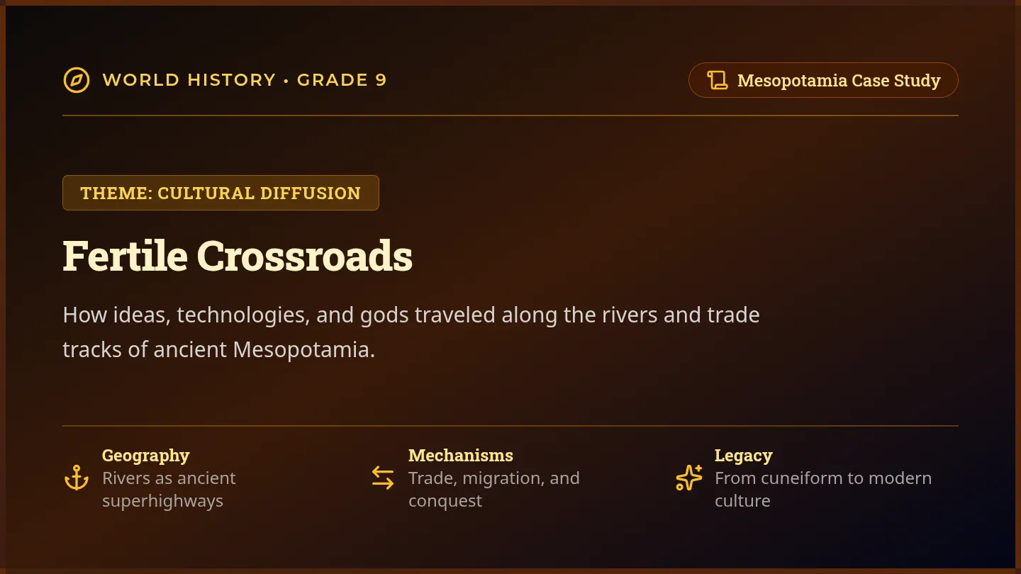 Fertile Crossroads Slides