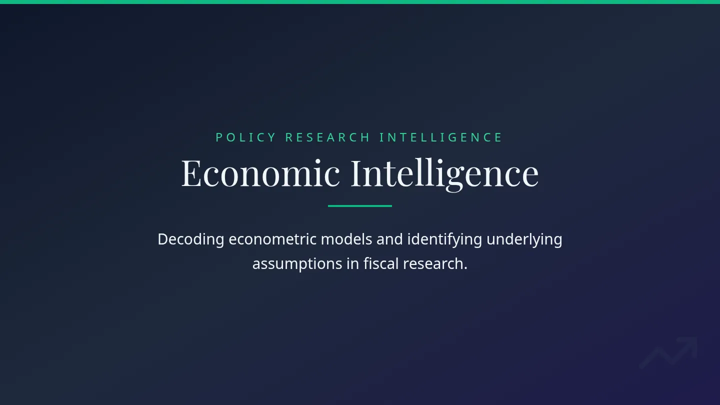 Economic Intelligence Slides