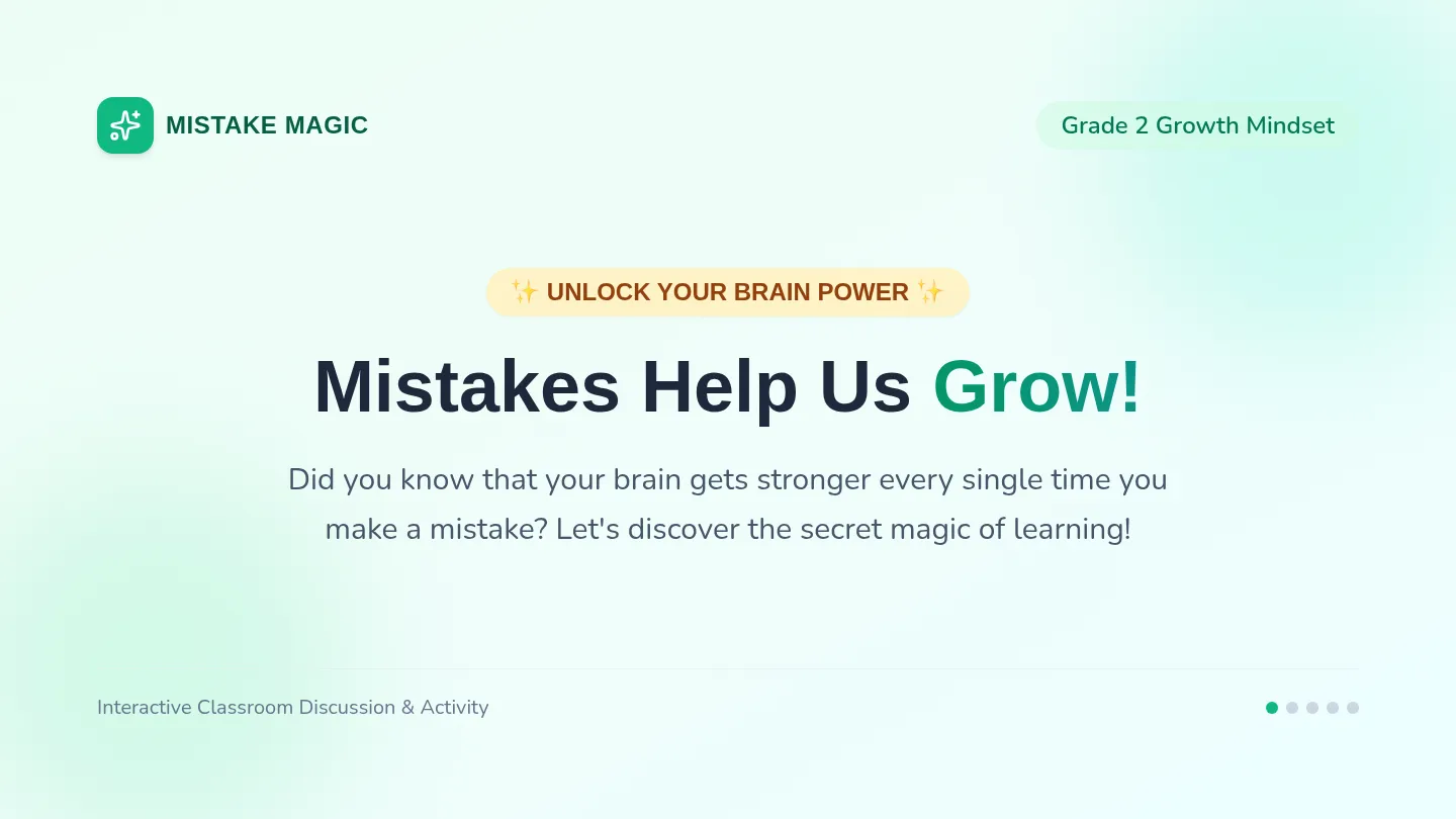 Mistake Magic Slides