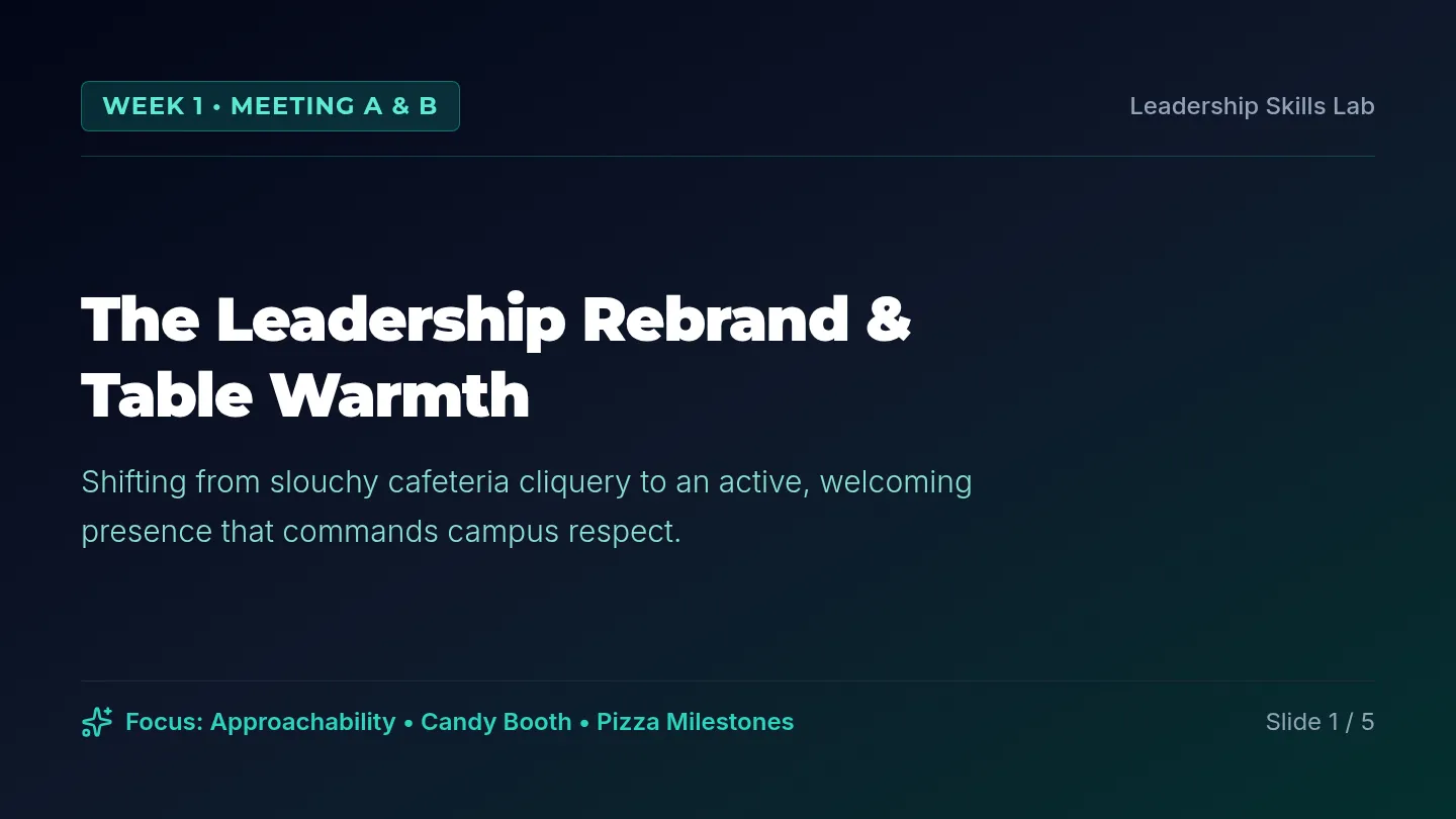 Campus Presence Slides