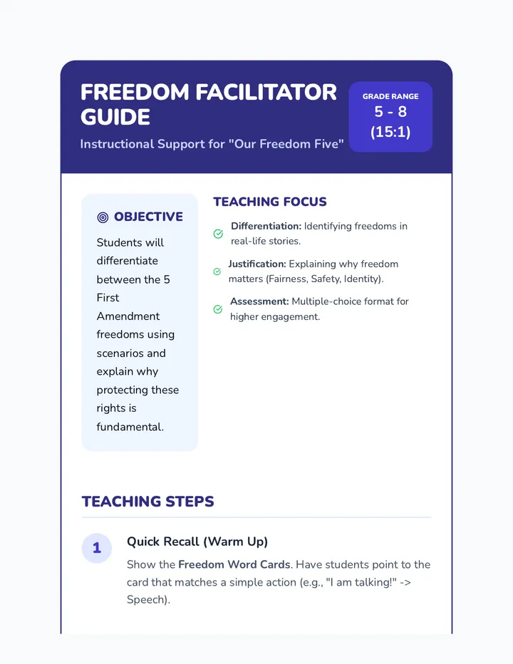 Freedom Facilitator Guide