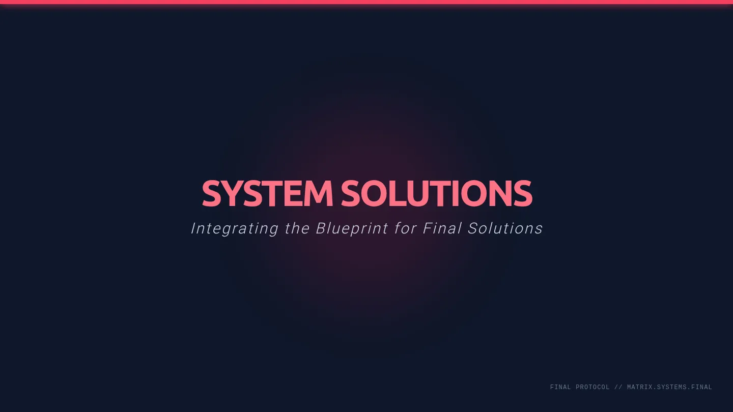 System Solutions Slides