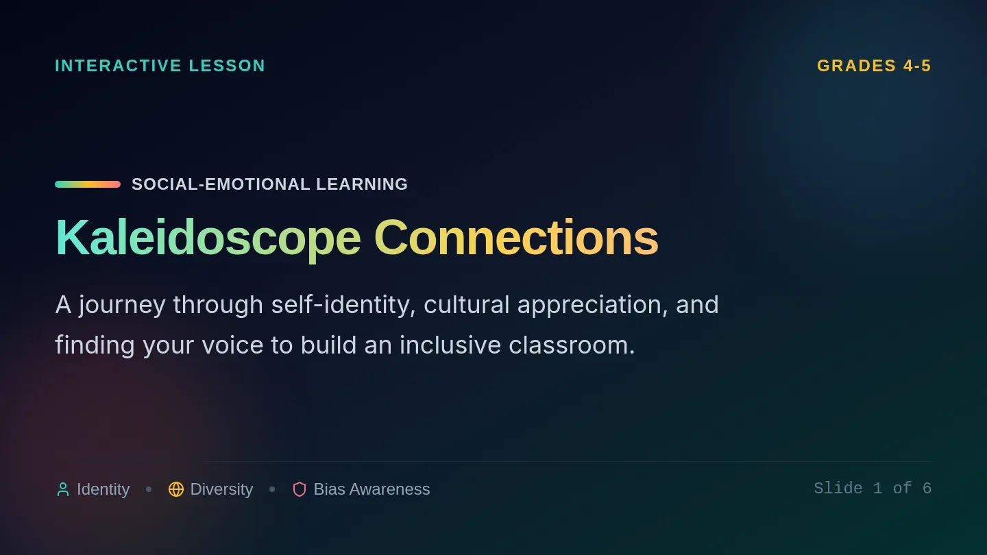 Kaleidoscope Connections Slides