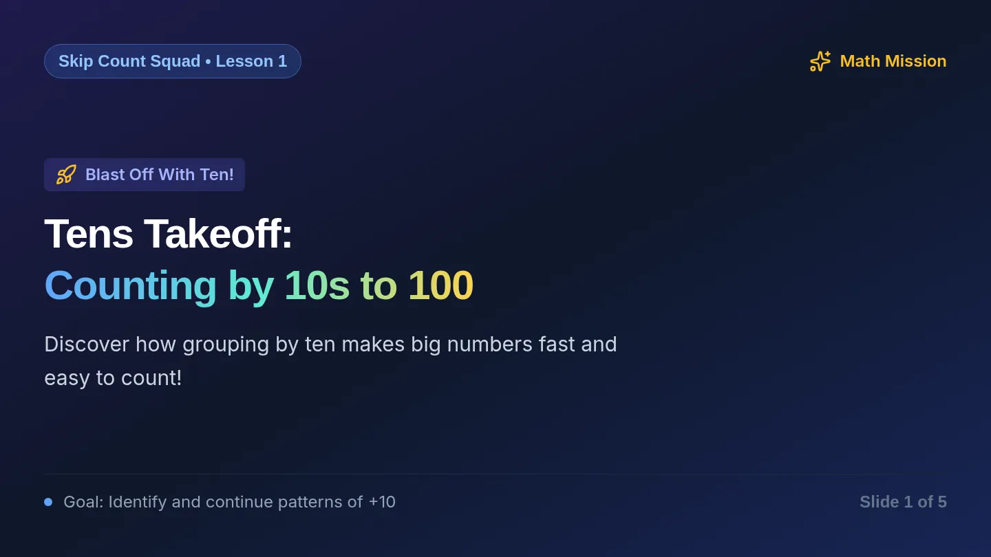 Tens Takeoff Slides
