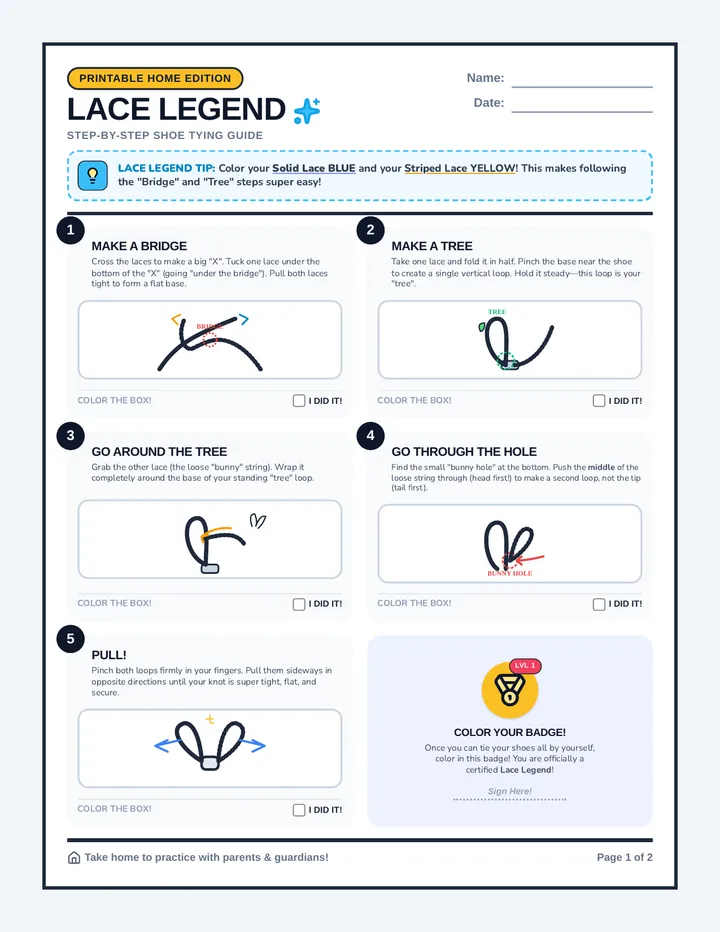 Lace Legend Handout