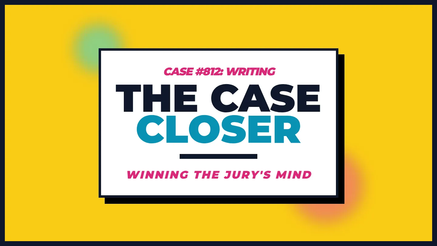 Case Closer Master Slides