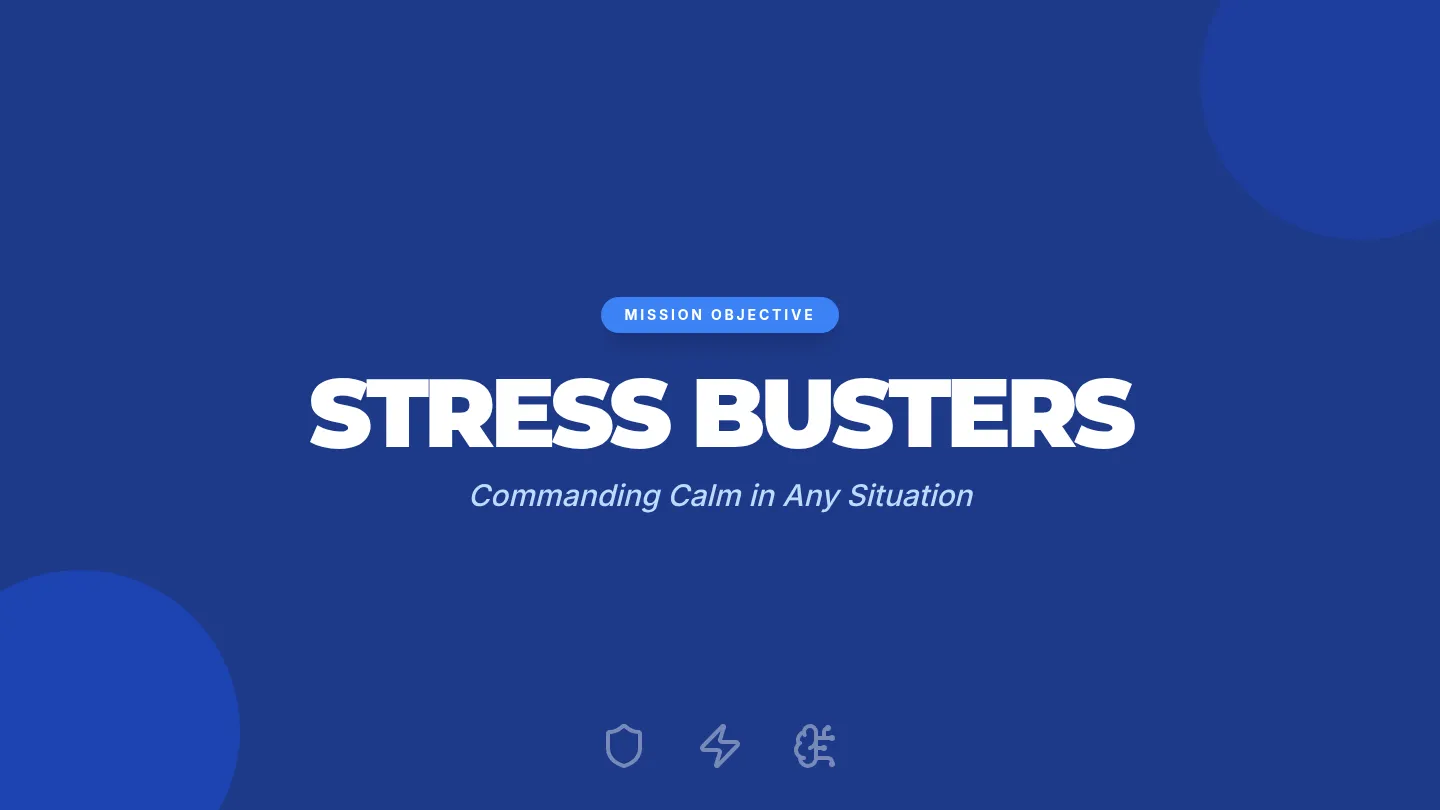 Stress Busters Slides
