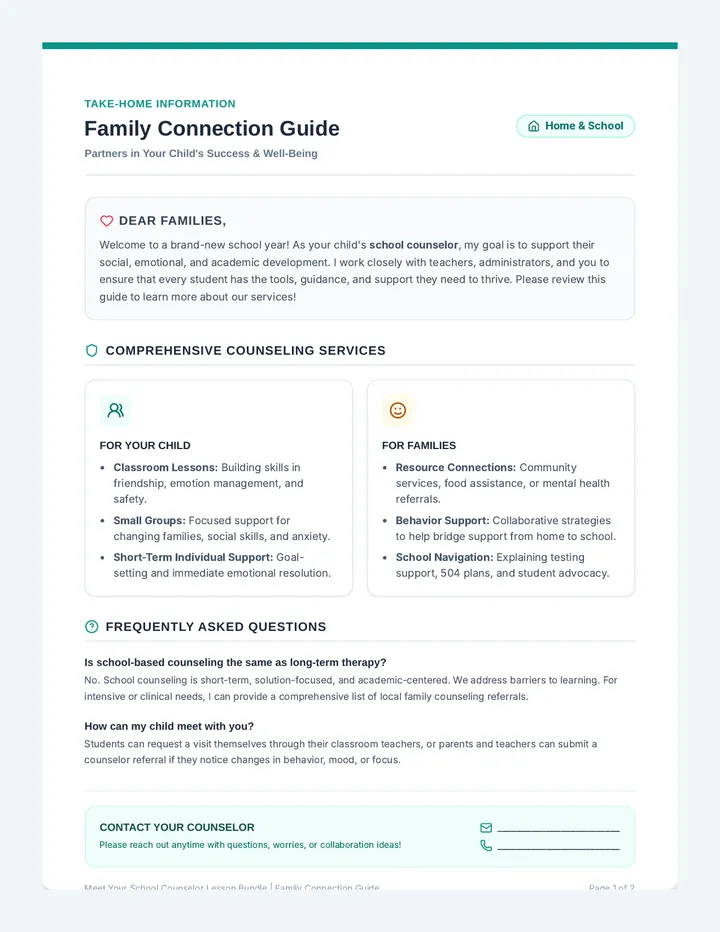 Care Compass Family Brochure