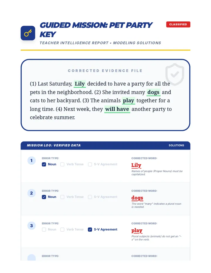 Guided Passage Key