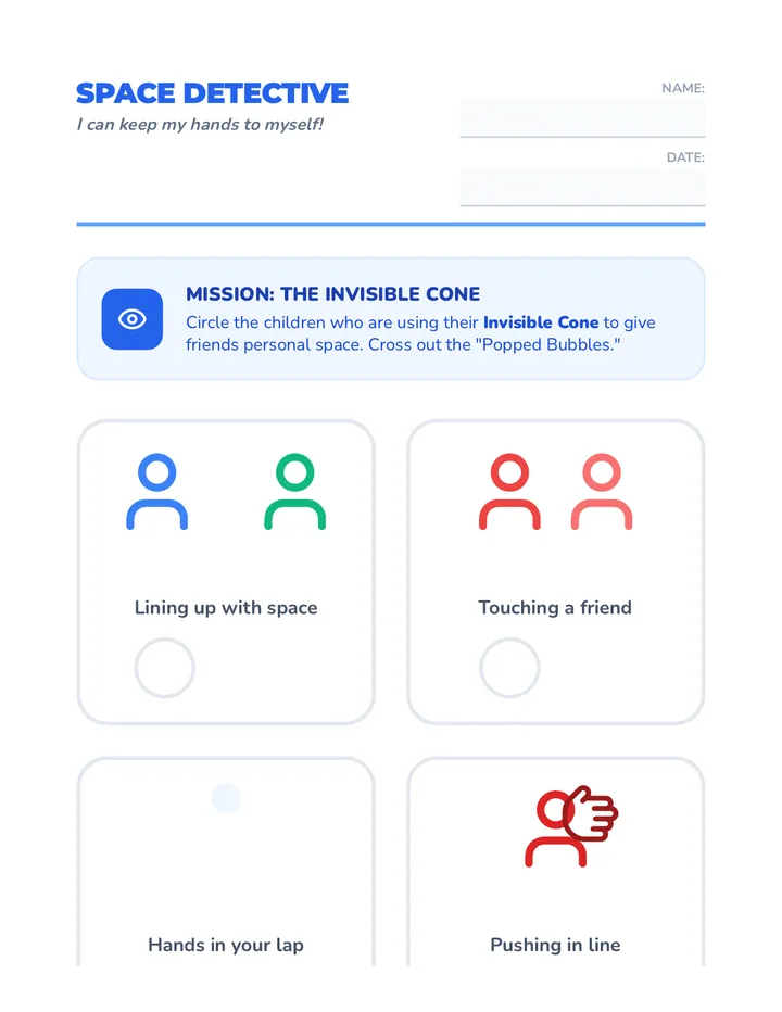 Space Detective Worksheet