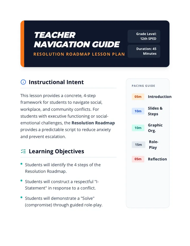 Teacher Navigation Guide