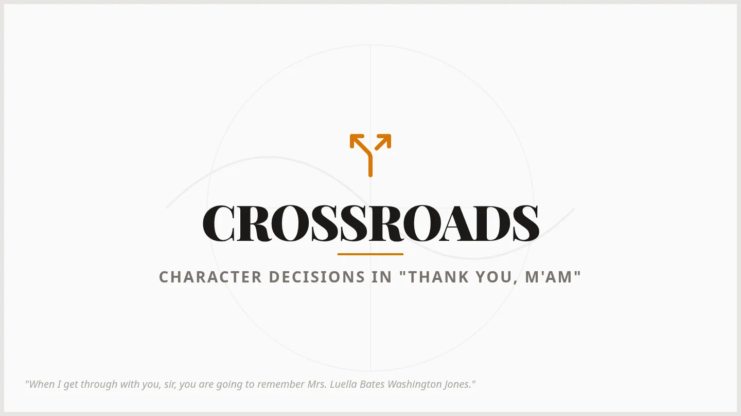 Character Crossroads Slides Updated