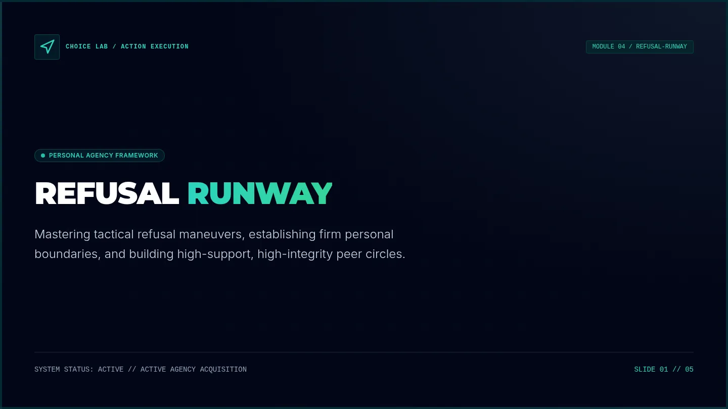 Refusal Runway Slides