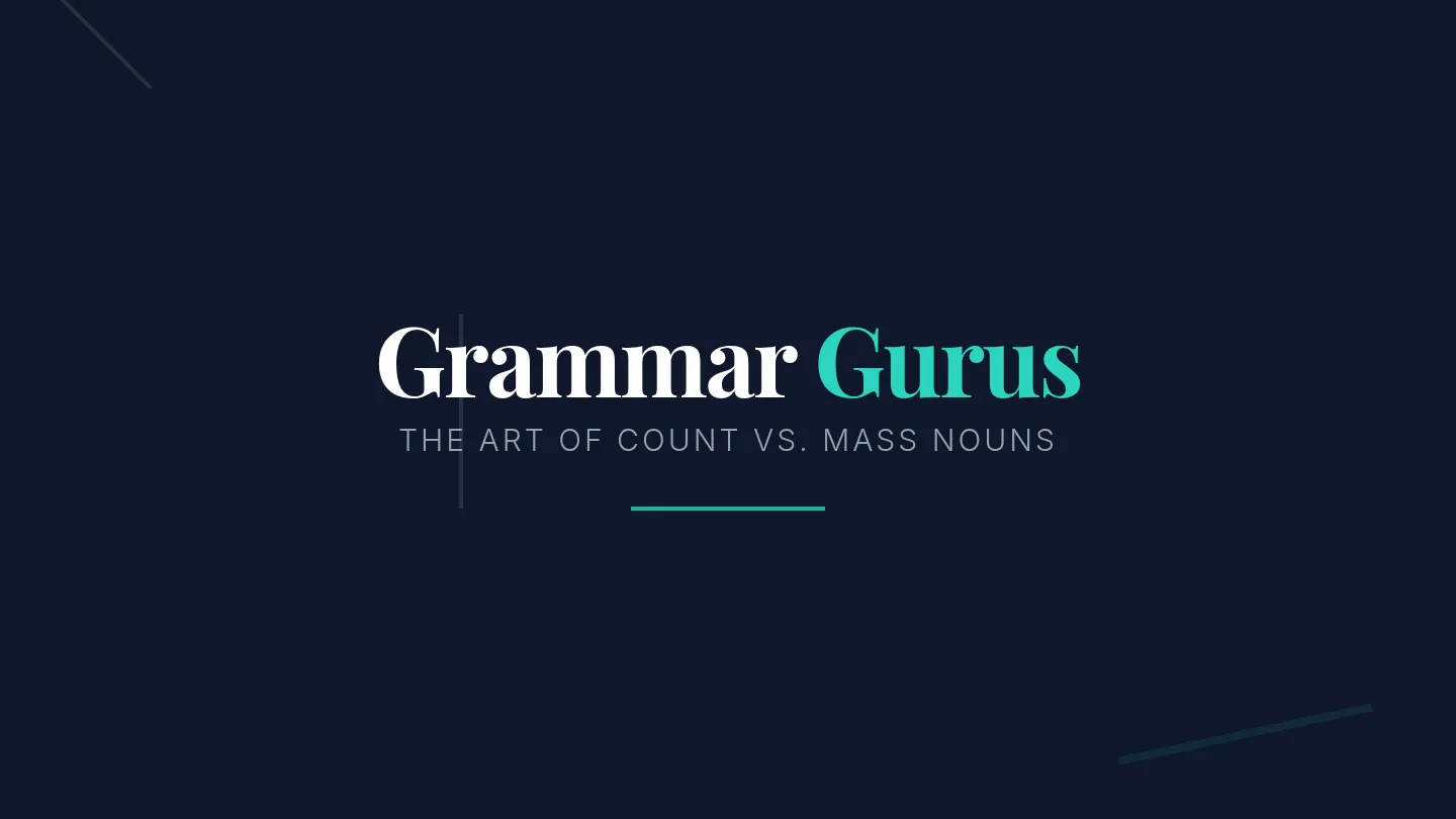 Grammar Gurus Slides