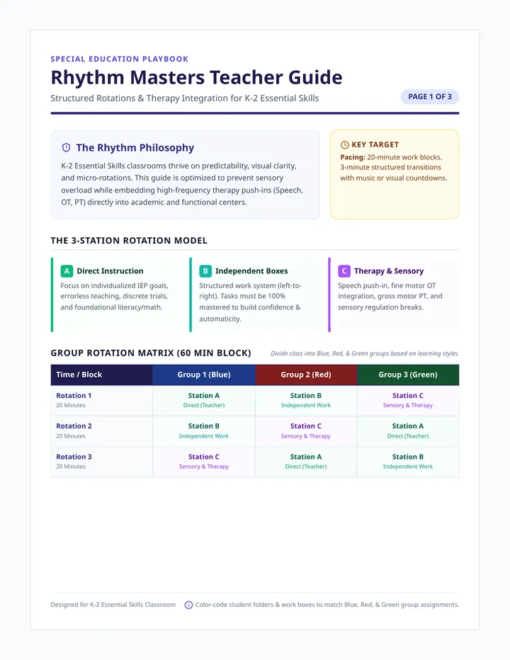 Rhythm Masters Teacher Guide