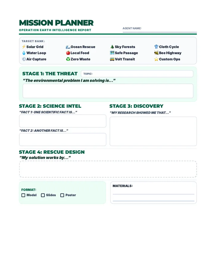 Operation Earth Planner