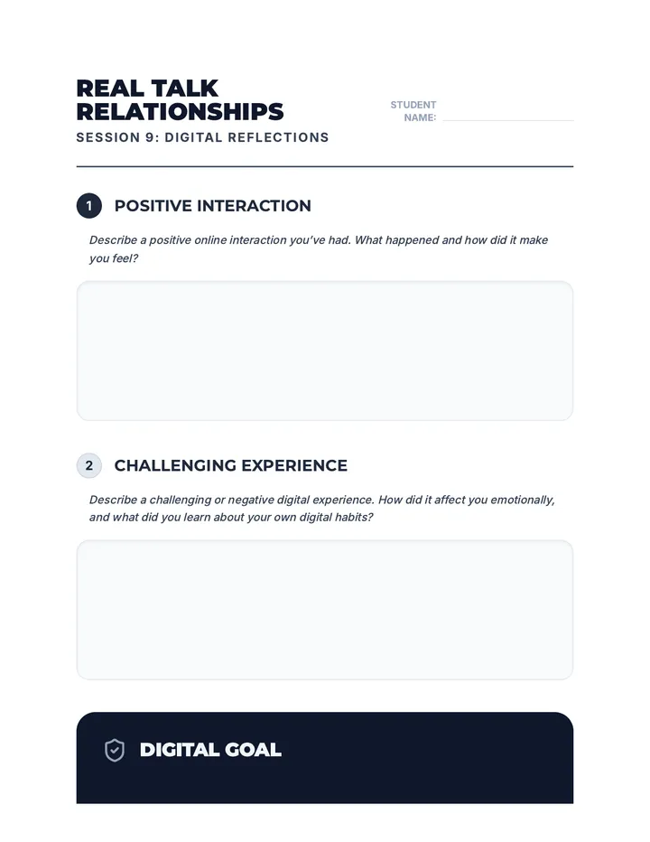 Session 9 Worksheet