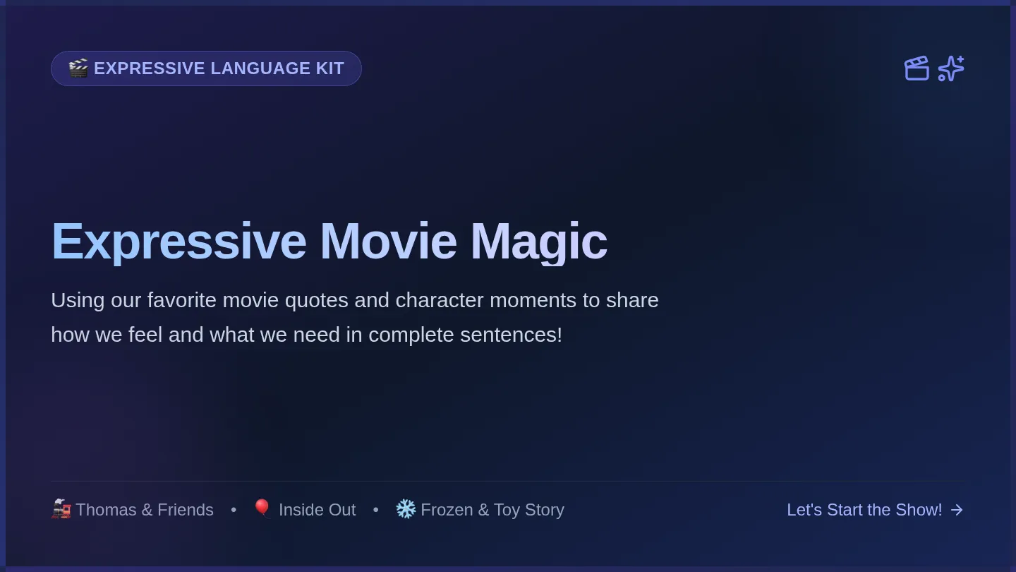 Expressive Movie Magic Slides